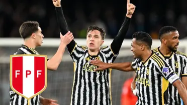 La Juventus celebrando un gol