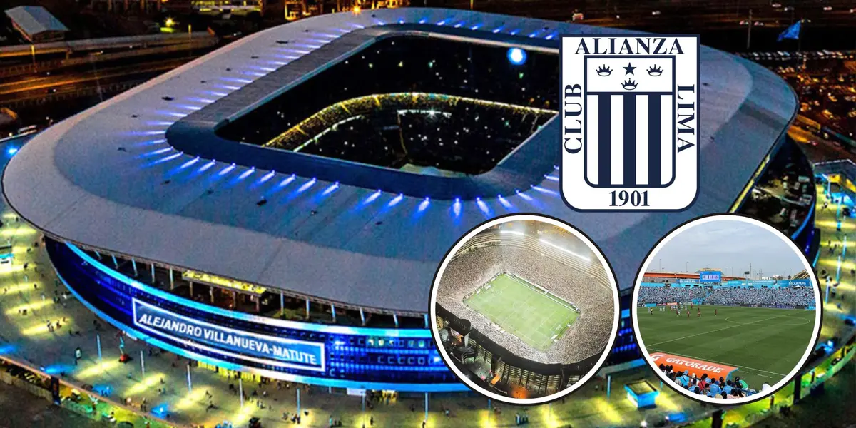 La maqueta de lo que sería el remodelado Estadio Alejandro Villanueva de Alianza Lima