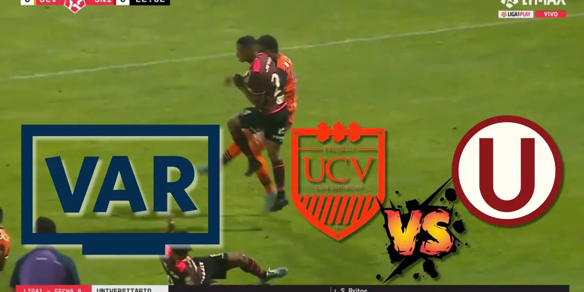 La precisa acción en donde Andy Polo le propina un codazo a Johan Madrid