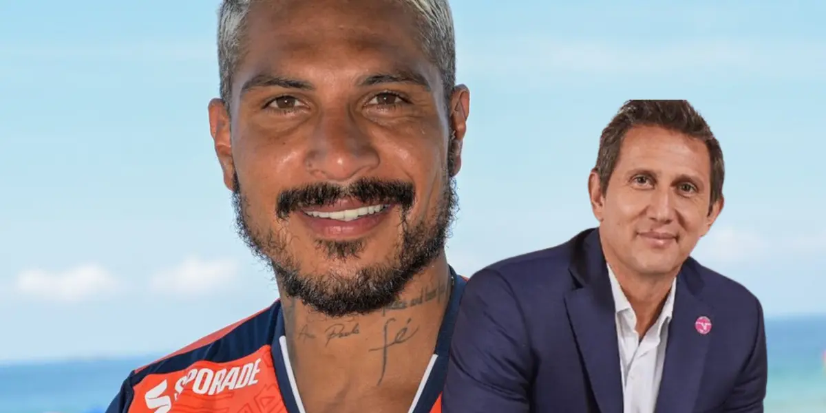 La reacción de Varsky al ver posar a Guerrero con la mica de la UCV.