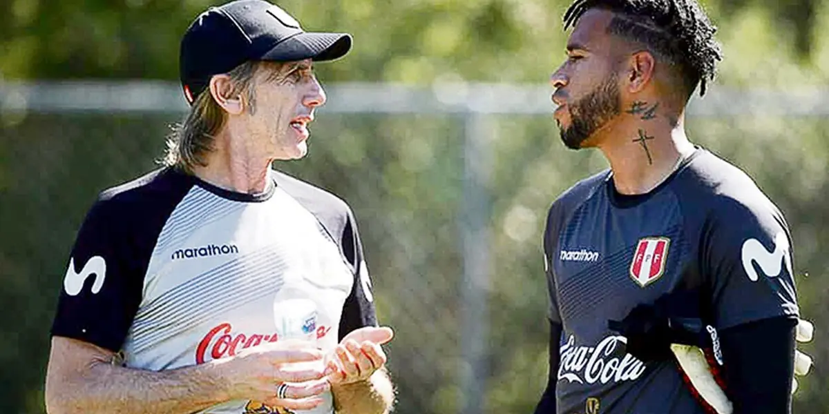 La reacción del director técnico, Ricardo Gareca tras conocer el menosprecio de la selección nacional