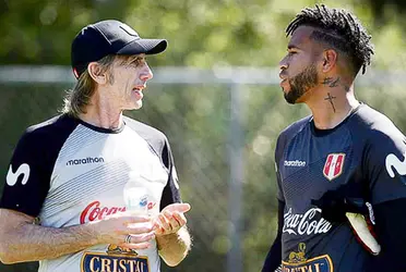 La reacción del director técnico, Ricardo Gareca tras conocer el menosprecio de la selección nacional