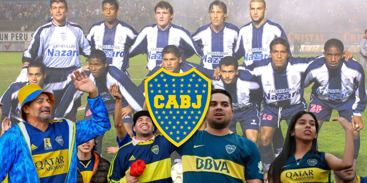 La rompió en Alianza, el hincha lo recuerda y ahora es parte de la barra de Boca