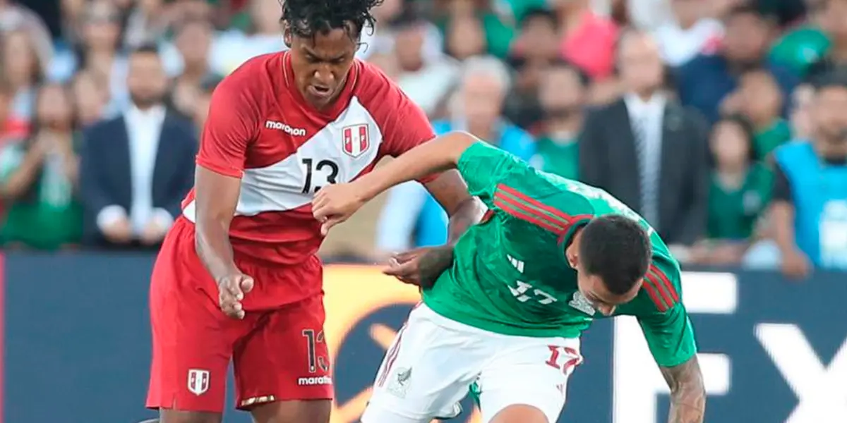 La Selección Peruana cayó en Estados Unidos frente a la Selección de México