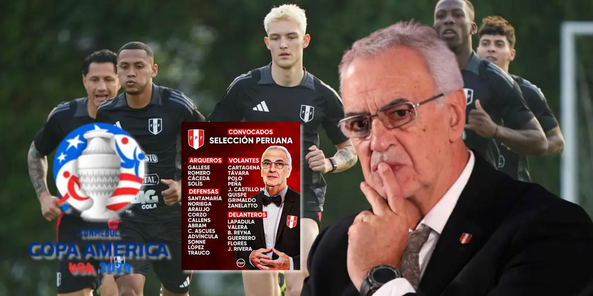 La Selección Peruana entrenando en Videna y un Jorge Fossati pensativo al respecto