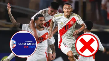 La Selección Peruana festejando el primer gol de ayer vs República Dominicana