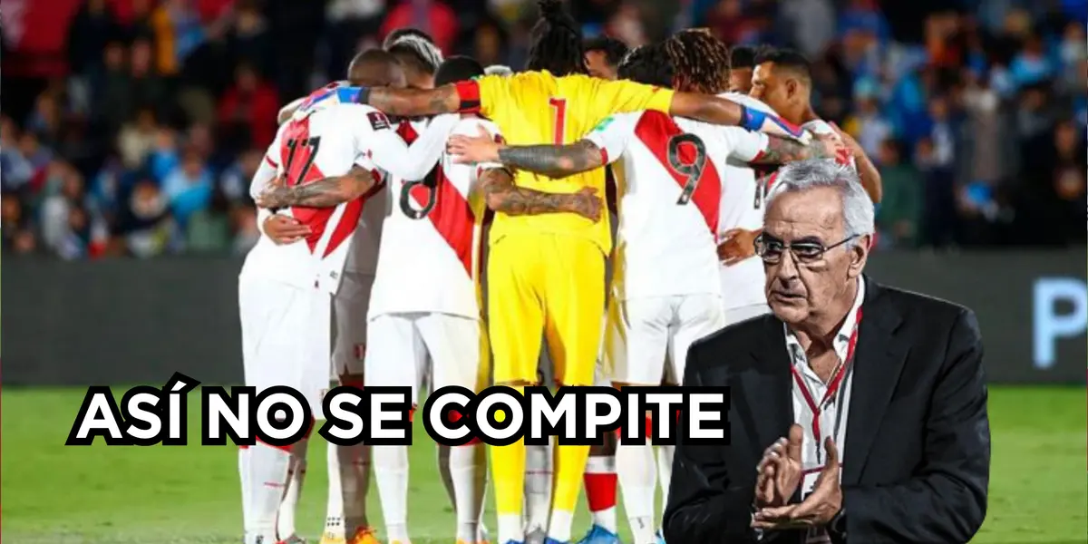 La Selección Peruana juntándose para disputar un partido. FOTO: TV Perú