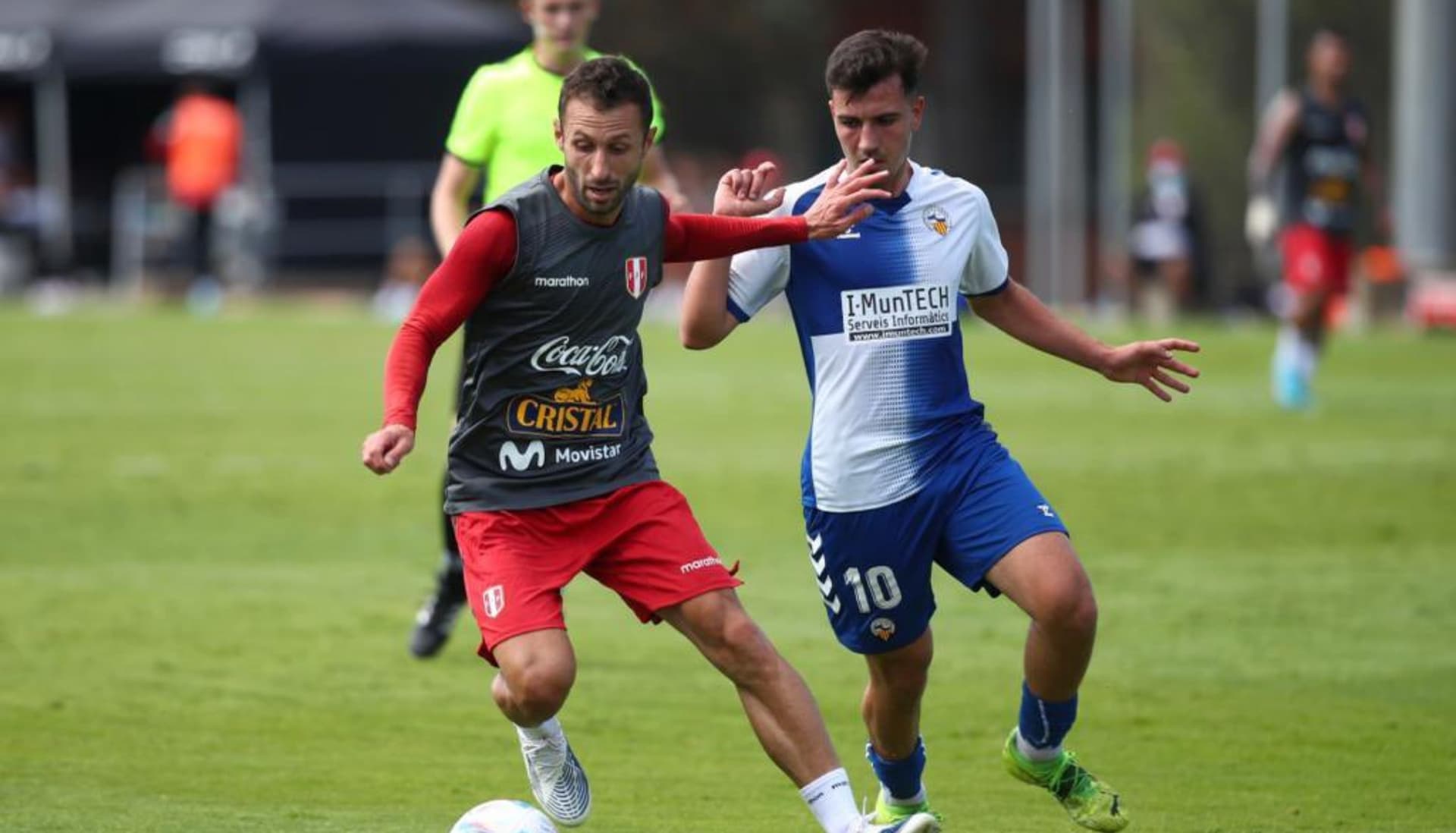 La selección peruana perdió 1-0 contra Sabadell