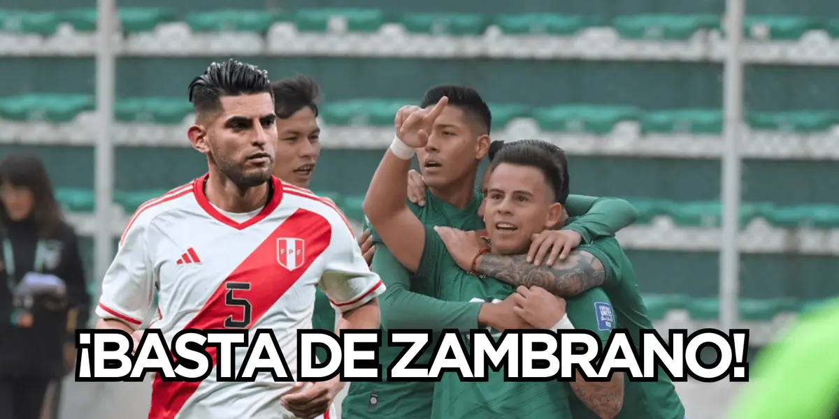 La Selección Peruana sufrió tener a Carlos Zambrano en el equipo