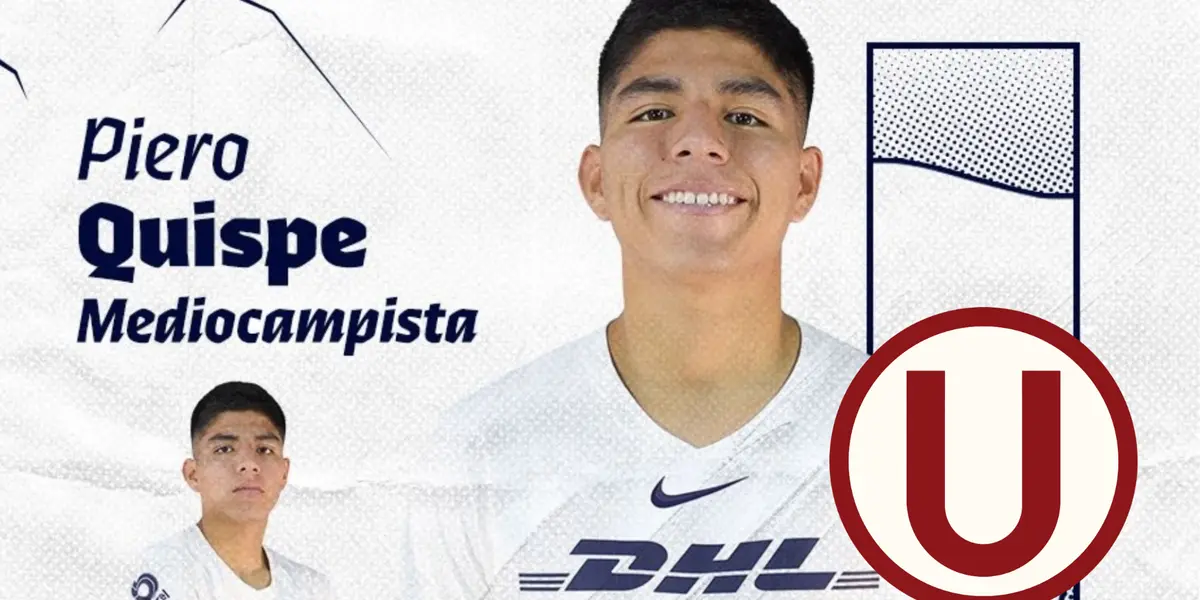 La U se molestó tras la presentación de Quispe en Pumas