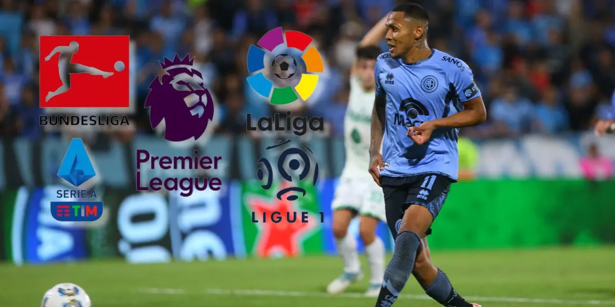 La viene rompiendo en Belgrano y la poderosa liga con la que sueña Bryan Reyna