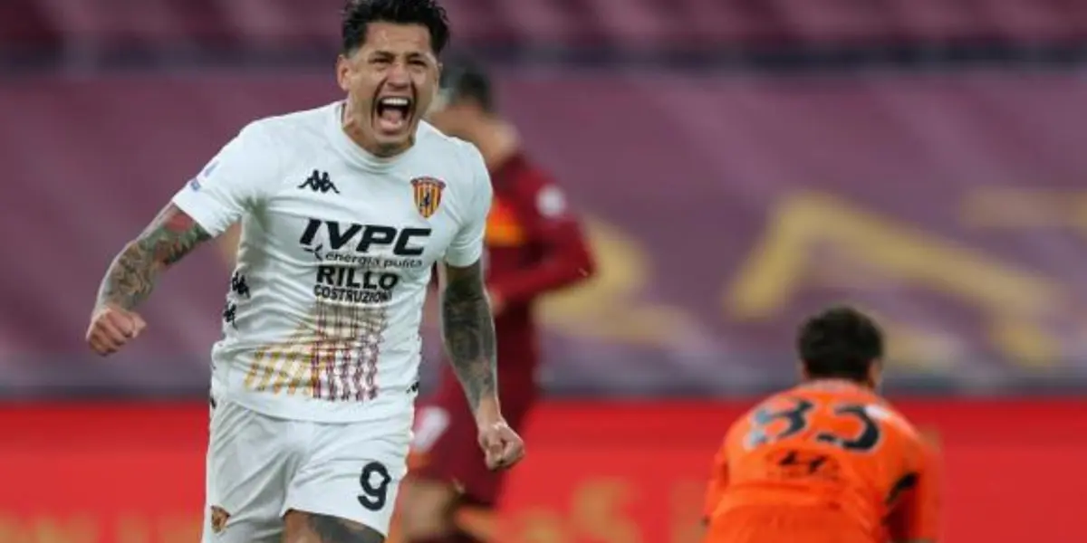 Lapadula quiere salir de Benevento a final de temporada