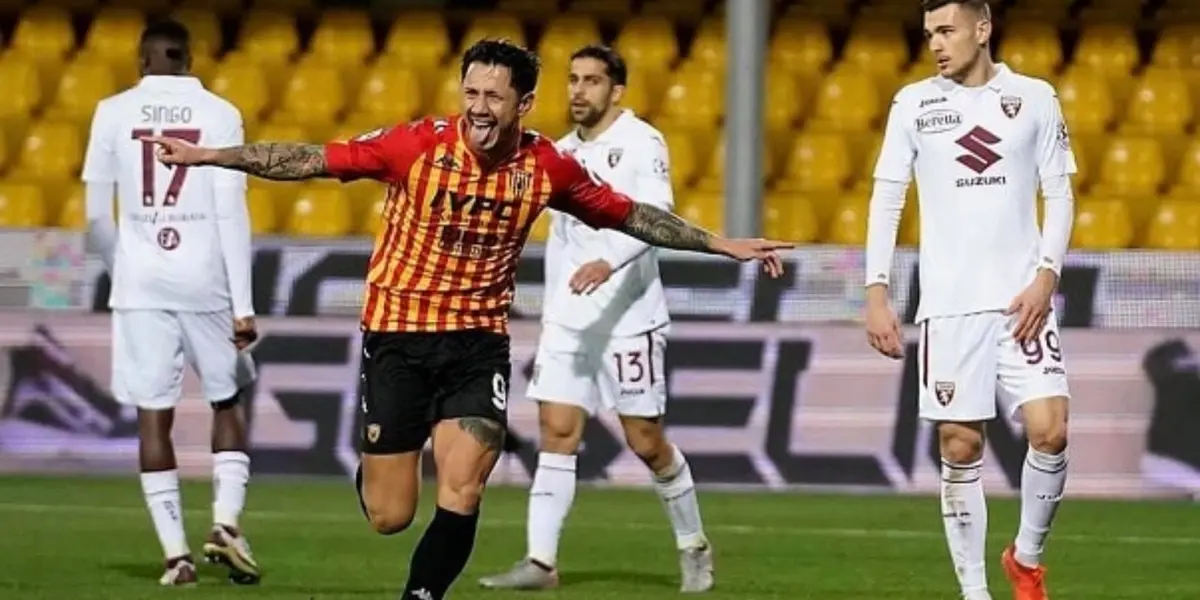 Lapadula saldría del Benevento una vez acabe su participación en playoffs