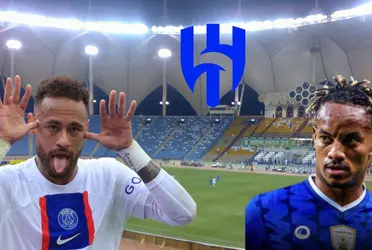 Las diferencias entre el adiós del peruano y el arribo del astro brasileño a Arabia