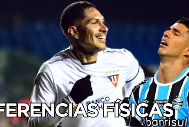 Las diferencias físicas entre dos grandes delanteros del continente