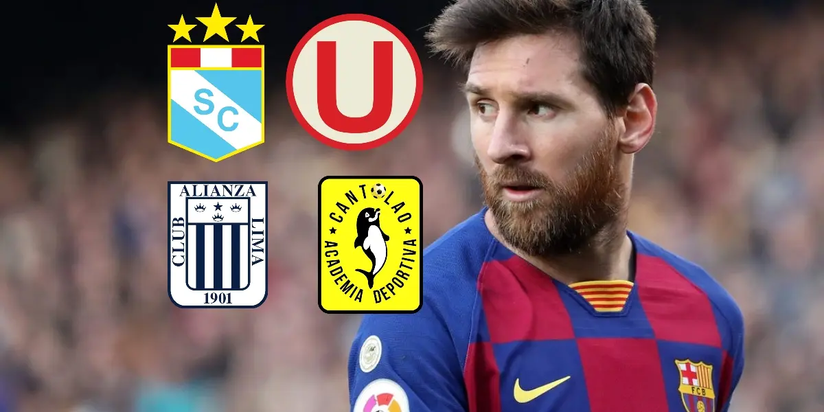 Las invitaciones para que Lionel Messi eliga a un equipo peruano son cada vez más y esta vez un club del Perú utilizó una foto para invitarlo