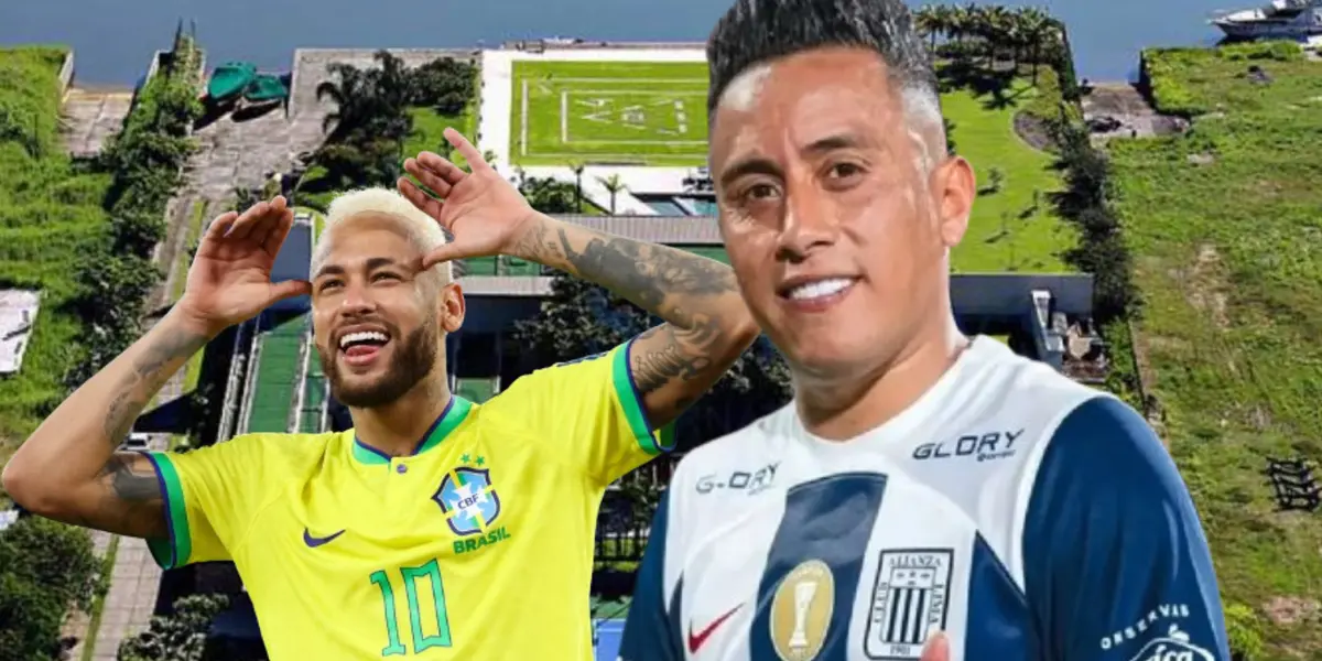 Las mansiones de Cueva y Neymar