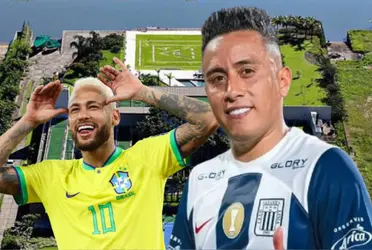 Las mansiones de Cueva y Neymar 