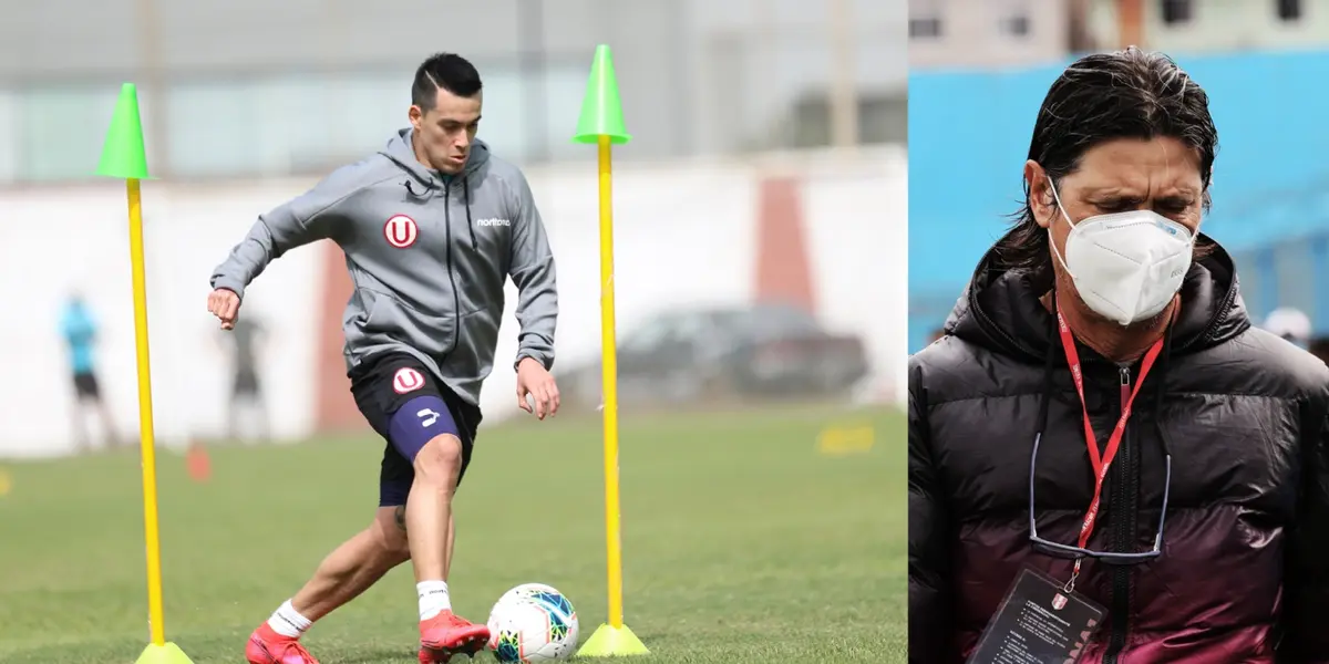 Las palabras de Iván Santillán al respecto de perder la titularidad con Luis Valverde en el cuadro universitario