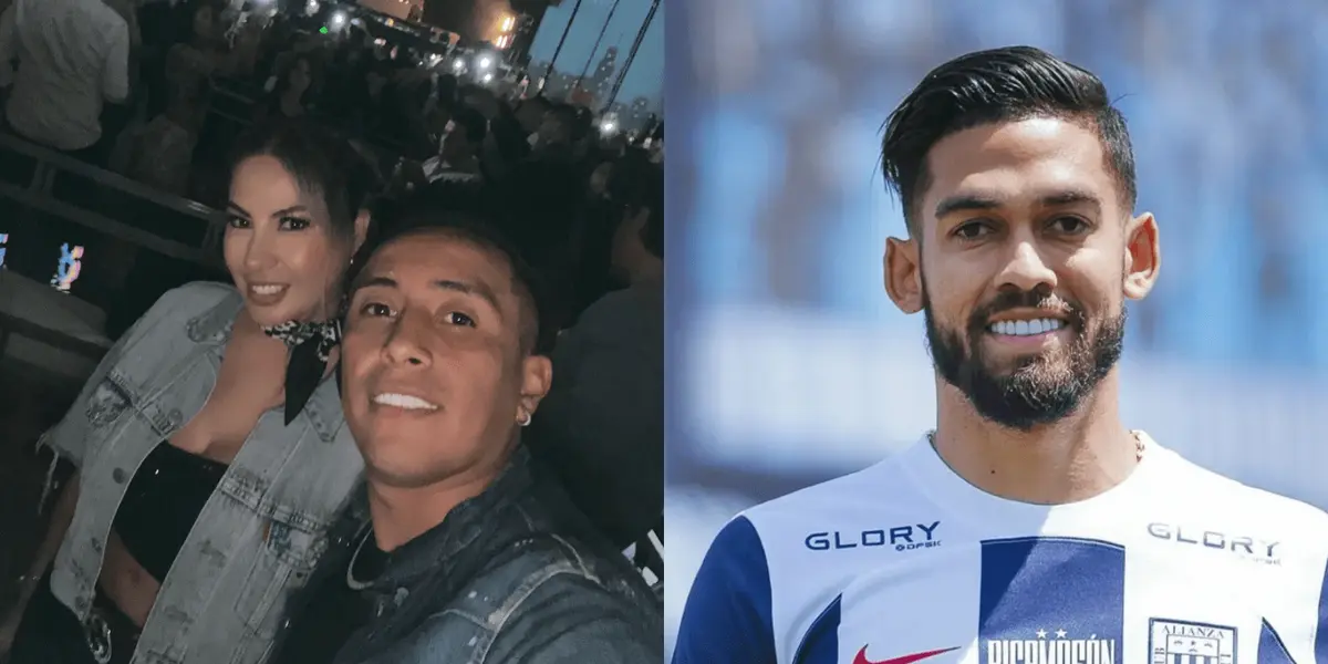 Las parejas de los jugadores se llevaron muchas miradas en el último partido de Alianza Lima