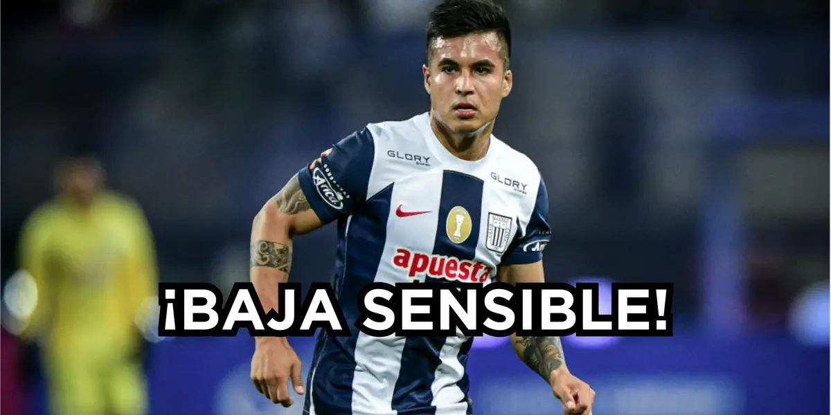 Lateral de Alianza Lima estará ausente por varias semanas. FOTO: Transfermarkt