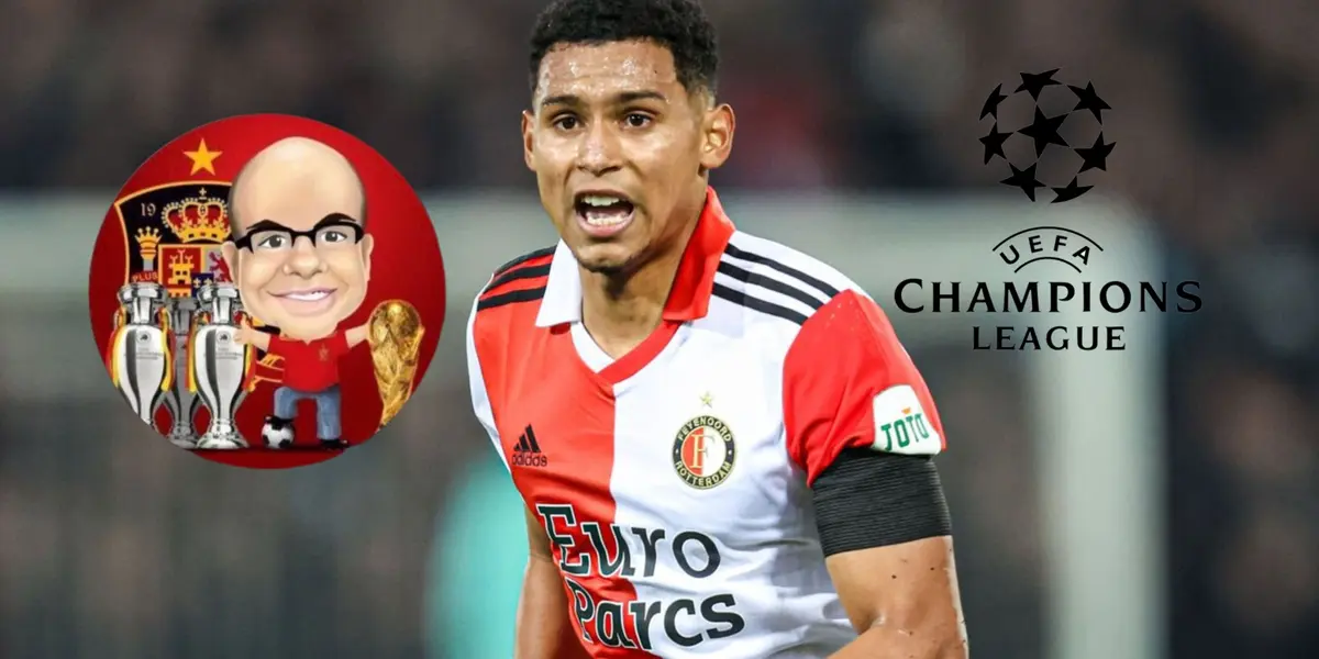 Lateral izquierdo tuvo su debut con la camiseta del Feyenoord.