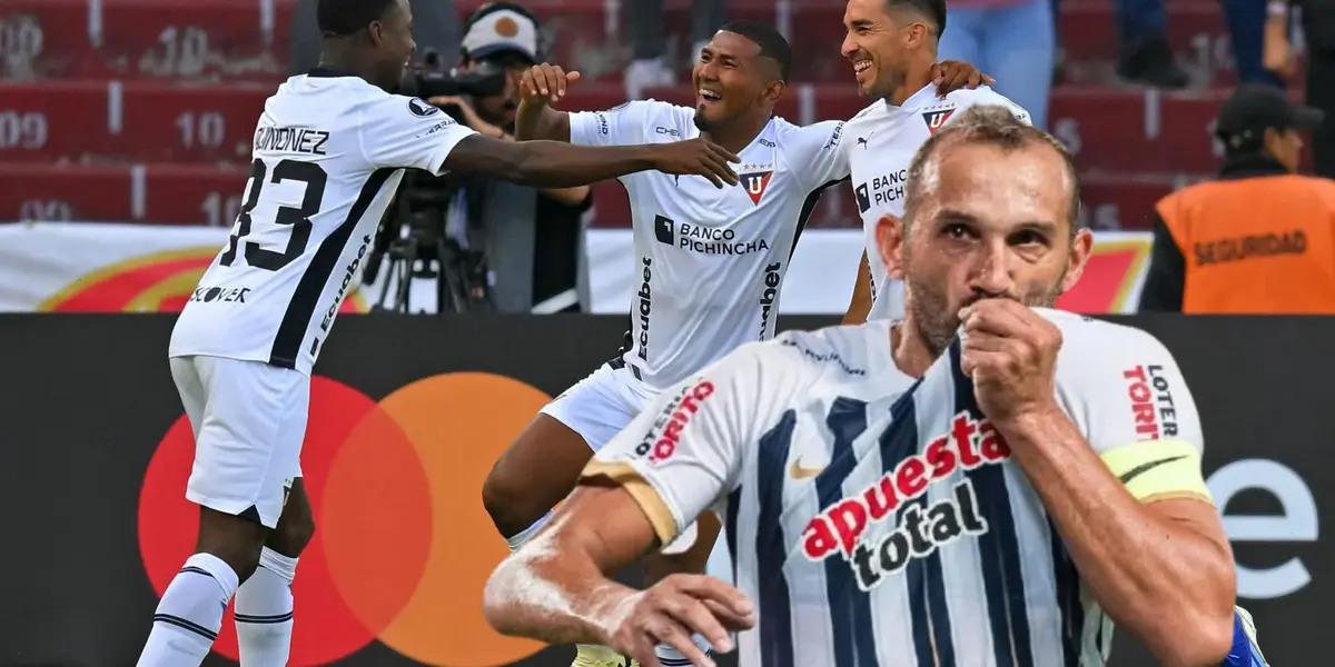 LDU - Hernán Barcos (Foto: X)