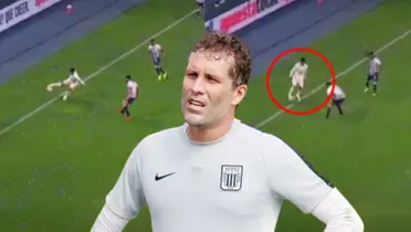 Leao Butrón expresó su malestar tras el gol de la U sobre Alianza Lima.