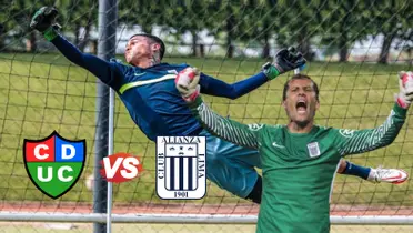 Leao Butrón le echó flores y debutará bajo los tres palos ante Comercio. FOTO: Fútbol Peruano