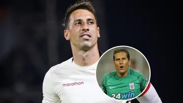 Leao Butrón - Sebastián Britos (Foto: Universitario)