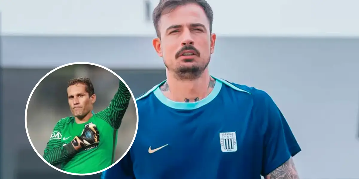 Leao Butrón y Guillermo Viscarra (Foto: Alianza Lima)