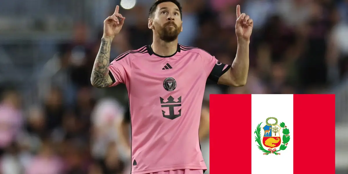 Lionel Messi celebrando gol en Inter Miami