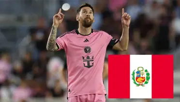 Lionel Messi celebrando gol en Inter Miami