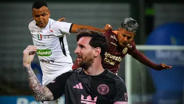 Lionel Messi - Jairo Concha (Foto: Universitario)