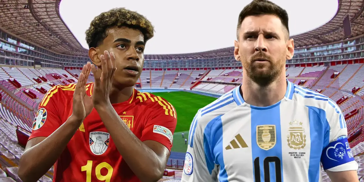 Lionel Messi - Lamine Yamal (Foto: FPF)