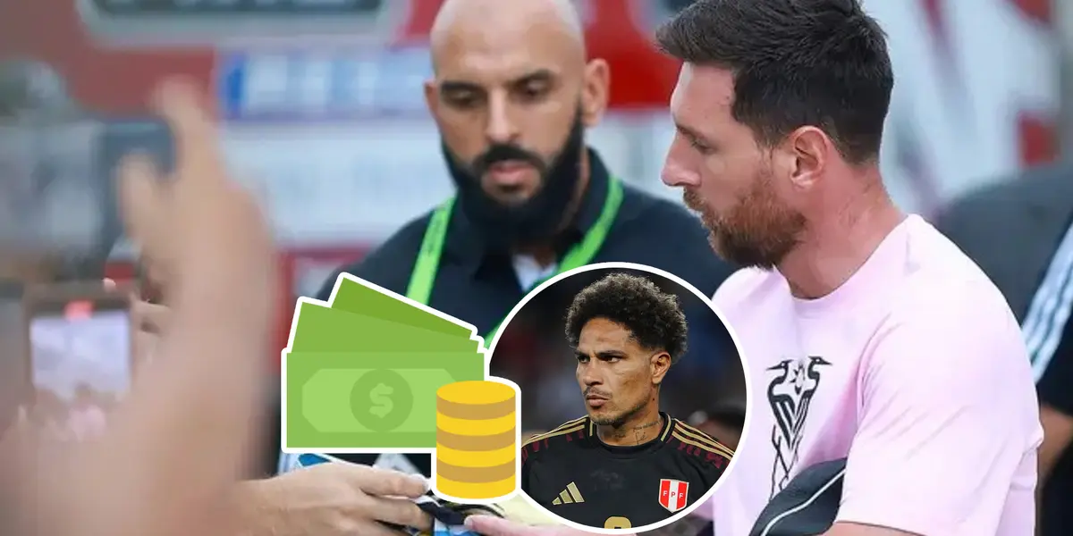 Lionel Messi - Paolo Guerrero (Foto: Clarín)