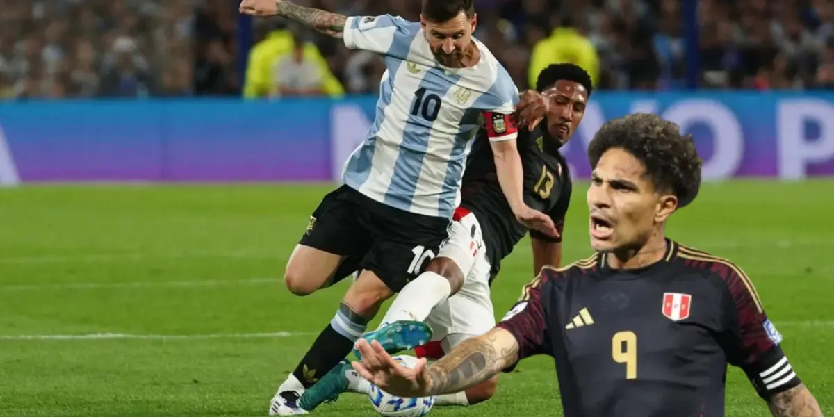 Lionel Messi - Paolo Guerrero (Foto: Conmebol)