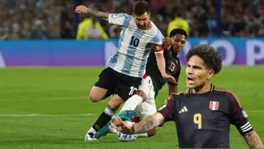 Lionel Messi - Paolo Guerrero (Foto: Conmebol)