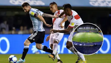 Lionel Messi - Renato Tapia - Yoshimar Yotún (Foto: La Bicolor)