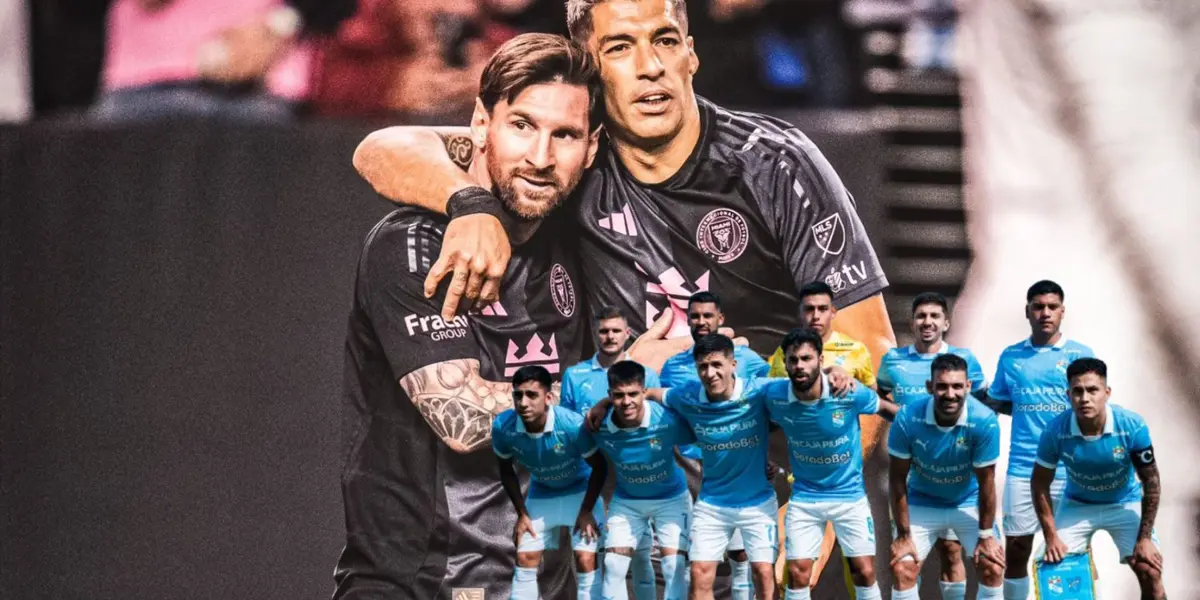 Lionel Messi - Sporting Cristal - Luis Suárez (Foto: X)