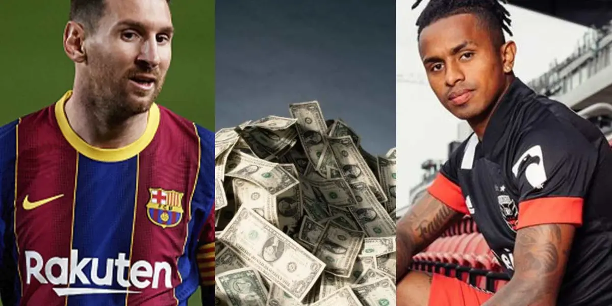Lionel Messi y Yordy Reyna compartirían cancha gracias a un club que pagaría 60 MDE
