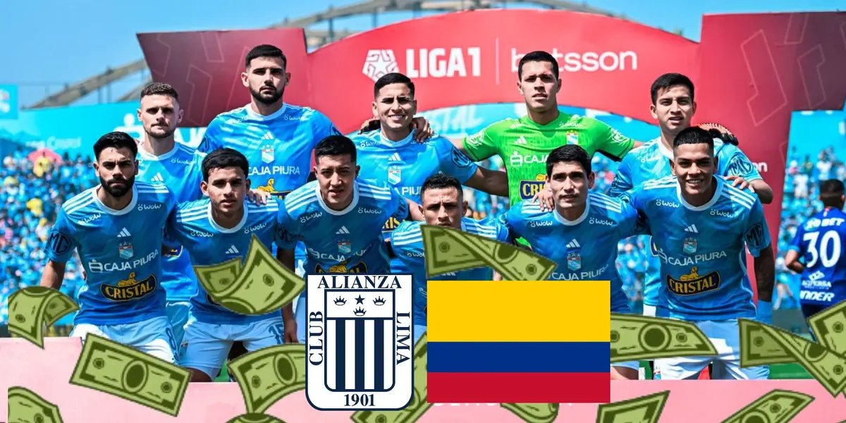 Llega de Colombia, el 9 de 2,8 millones que reforzaría a Sporting Cristal y pasó por Alianza