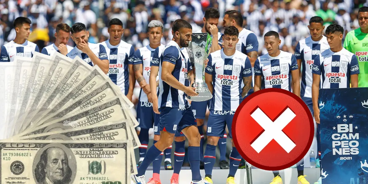 Llegó como un jale del año, vale 1,8 millones y hoy es uno más en Alianza Lima