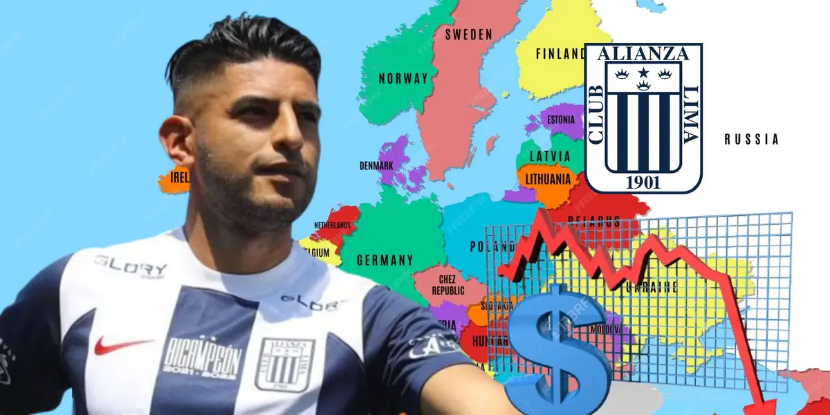 Llegó a costar $8 millones en Europa y el nuevo valor de Carlos Zambrano ahora que se va de Alianza Lima