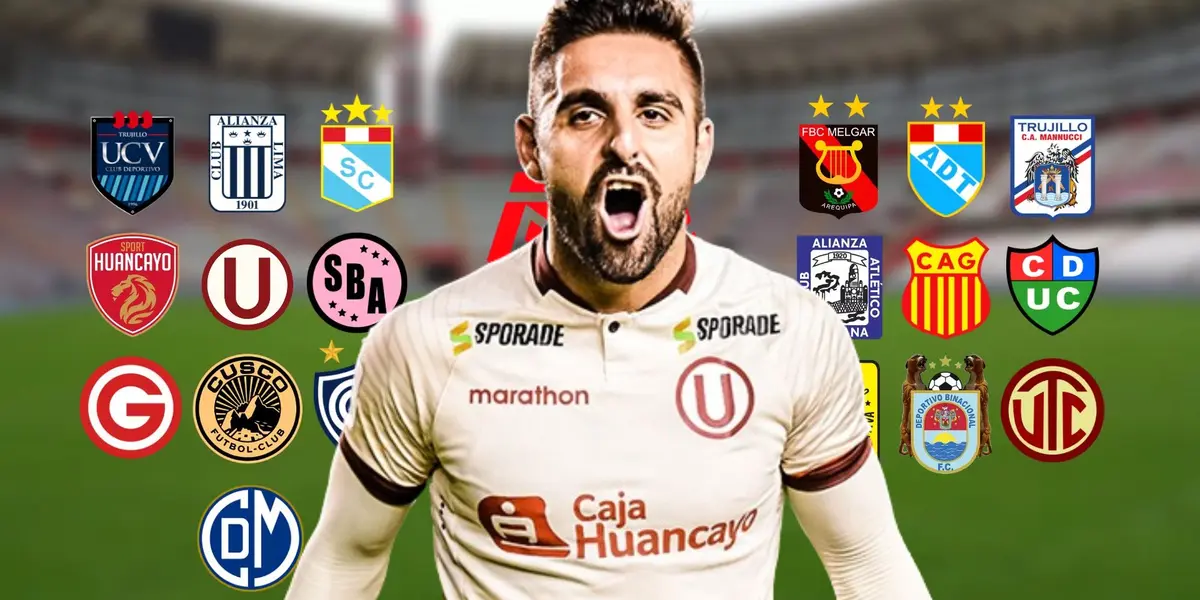 Lo dejaron ir de la U y el club por el que ficharía Luis Urruti en este 2024