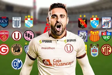 Lo dejaron ir de la U y el club por el que ficharía Luis Urruti en este 2024