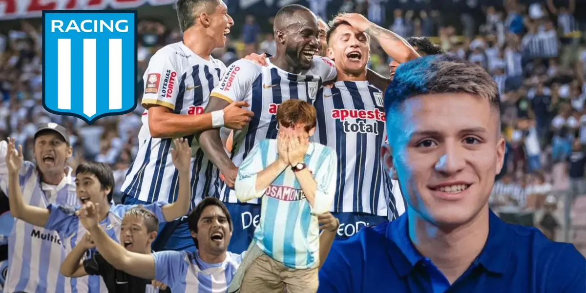 Lo dejaron libre y la reacción de la hinchada de Racing al golazo de Cabellos