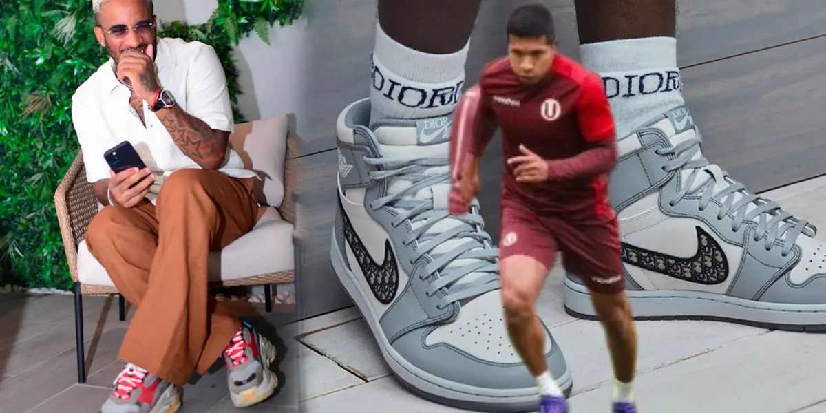Lo que cuestan los chimpunes de Edison Flores, a comparación de las zapatillas de la ‘Foquita’.