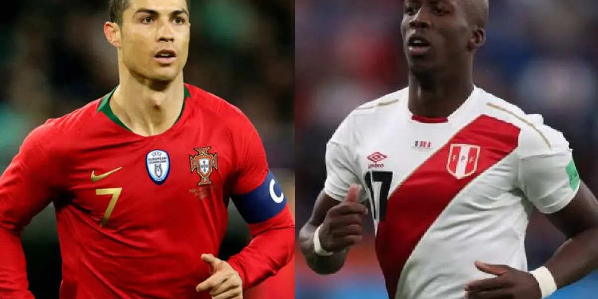 Lo que debe correr Luis Advíncula para alcanzar a Cristiano Ronaldo que tiene una velocidad de 34 kilómetros por hora