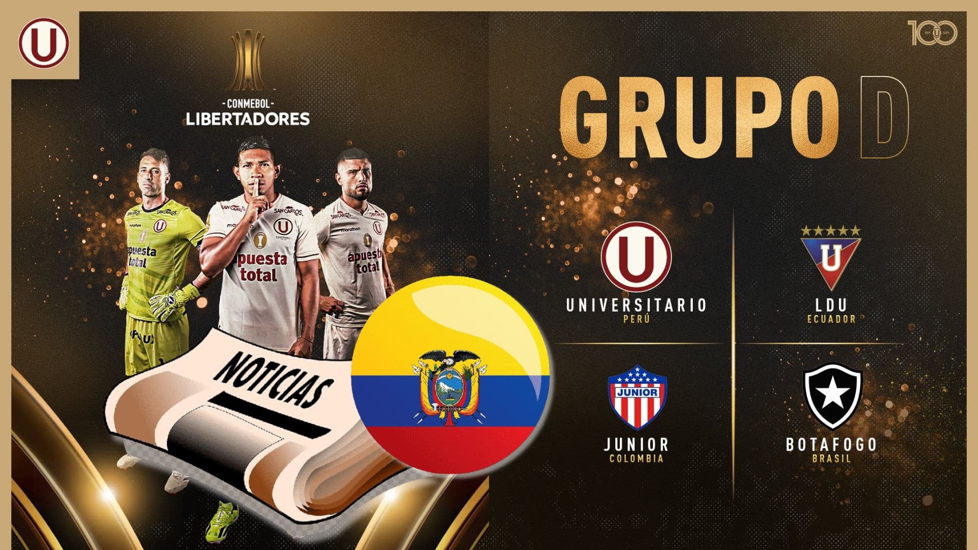 Lo que dice la prensa ecuatoriana al ver que la U jugará vs LDU en la Copa